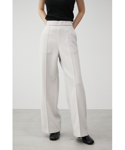 AZUL by moussy(アズールバイマウジー)の「VENUS WARM STRAIGHT PT/ヴィーナスウォームストレートパンツ(その他パンツ・レディース・アイボリー/ブラック/グレー・SMALL/MEDIUM/LARGE)」の2枚目の写真