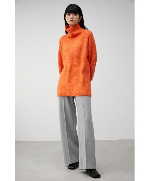 AZUL by moussy(アズールバイマウジー)の「VENUS WARM STRAIGHT PT/ヴィーナスウォームストレートパンツ(その他パンツ・レディース・アイボリー/ブラック/グレー・SMALL/MEDIUM/LARGE)」の16枚目の写真