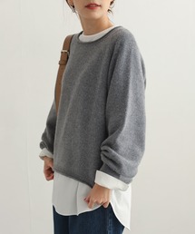 URBAN RESEARCH DOORS | ラグランスリーブショートニット(ニット/セーター)