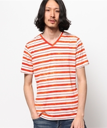 HAMNETT | 【HAMNETT】TYE-DYE V NECK / タイダイ　VネックTシャツ(Tシャツ/カットソー)