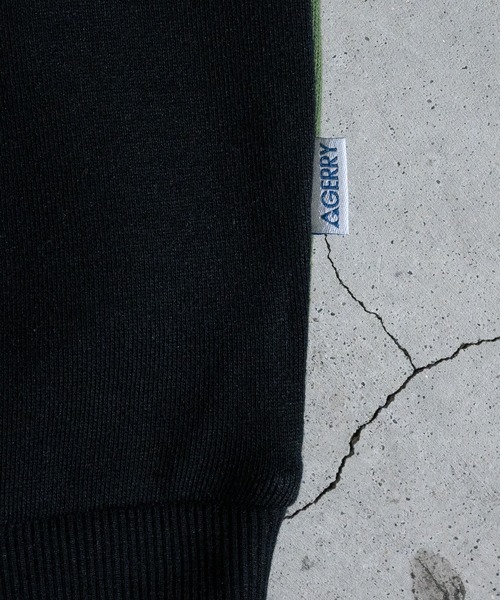 GERRY(ジェリー)の「【ag】〔GERRY/ジェリー〕裏毛 ブロック切り替え ロゴ刺繍 クルーネックスウェット(スウェット・メンズ・ベージュ/カーキ・MEDIUM/LARGE/X-LARGE)」の20枚目の写真