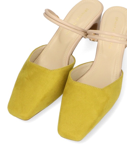 ■2023春夏新作■2wayバイカラーヒールパンプス/31104