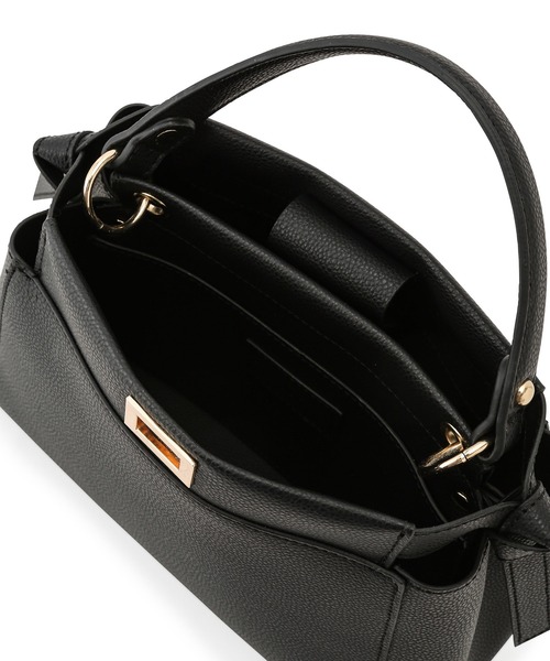 VIS（ビス）の「【新色】【2WAY】ひねり金具サイドタイトートバッグ（ハンドバッグ・レディース・グレー/ベージュ系その他/キナリ/チャコールグレー/ホワイト系その他4・FREE）」の20枚目の写真