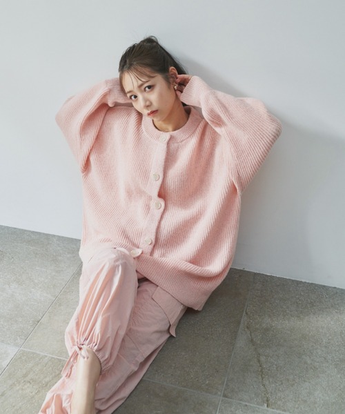 VANNIE U（ヴァニーユー）の「シアーミリタリーカーゴパンツ（カーゴパンツ・レディース・アイボリー/ピンク・FREE）」の10枚目の写真