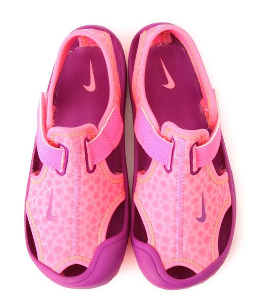 NIKE（ナイキ）の「BK NIKE サンレイプロテクト リトル（サンダル・キッズ・ピンク/ネイビー・14cm/15cm/16cm）」の13枚目の写真