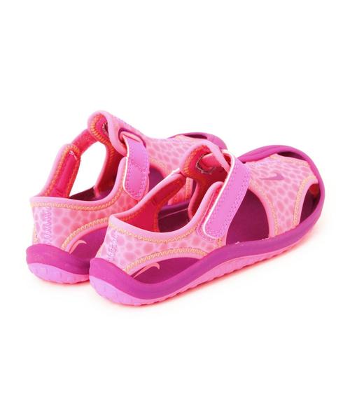 NIKE（ナイキ）の「BK NIKE サンレイプロテクト リトル（サンダル・キッズ・ピンク/ネイビー・14cm/15cm/16cm）」の12枚目の写真
