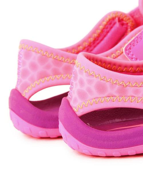 NIKE（ナイキ）の「BK NIKE サンレイプロテクト リトル（サンダル・キッズ・ピンク/ネイビー・14cm/15cm/16cm）」の10枚目の写真