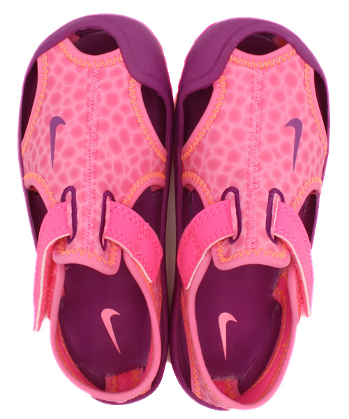 NIKE（ナイキ）の「BK NIKE サンレイプロテクト リトル（サンダル・キッズ・ピンク/ネイビー・14cm/15cm/16cm）」の11枚目の写真