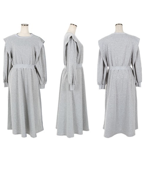 ウエストマークスウェットワンピース（ワンピース）｜KOBE LETTUCE