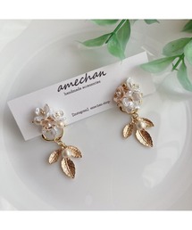 【amechan】フラワーブーケ(ピアス)(MA)