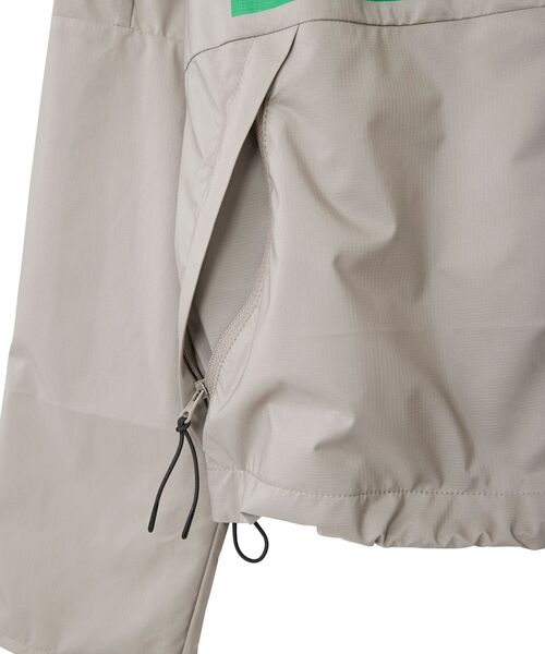 HYSTERIC GLAMOUR（ヒステリックグラマー）の「HG RACER スタンドカラーブルゾン（ブルゾン・レディース・グレー/ブラック・FREE）」の7枚目の写真