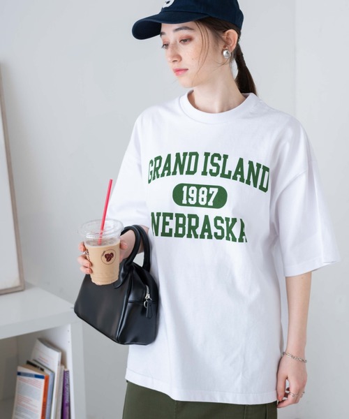 WEGO（ウィゴー）の「WEGO/ヘビーウエイトグラフィックT（Tシャツ/カットソー・メンズ・スミクロ/ホワイト/ホワイト系その他/ブルー/ダークグリーン/グレー・MEDIUM/LARGE）」の15枚目の写真