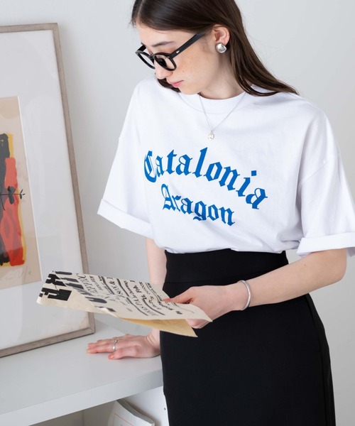 WEGO（ウィゴー）の「WEGO/ヘビーウエイトグラフィックT（Tシャツ/カットソー・メンズ・スミクロ/ホワイト/ホワイト系その他/ブルー/ダークグリーン/グレー・MEDIUM/LARGE）」の17枚目の写真