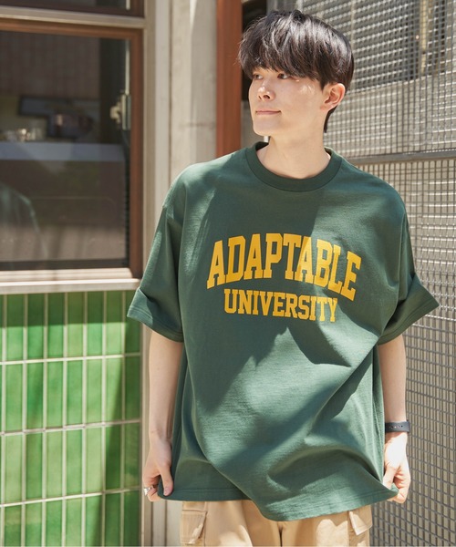 WEGO（ウィゴー）の「WEGO/ヘビーウエイトグラフィックT（Tシャツ/カットソー・メンズ・スミクロ/ホワイト/ホワイト系その他/ブルー/ダークグリーン/グレー・MEDIUM/LARGE）」の10枚目の写真