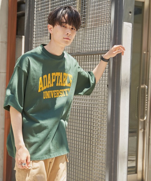 WEGO（ウィゴー）の「WEGO/ヘビーウエイトグラフィックT（Tシャツ/カットソー・メンズ・スミクロ/ホワイト/ホワイト系その他/ブルー/ダークグリーン/グレー・MEDIUM/LARGE）」の11枚目の写真