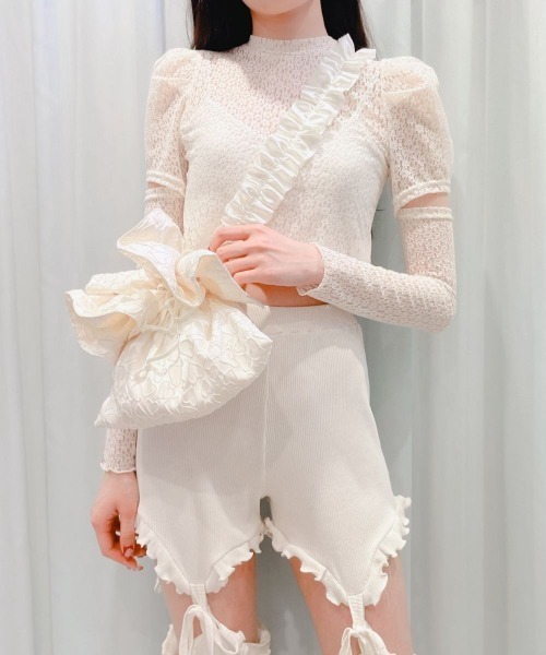 ligo an フリルストラップ