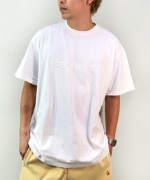 Carhartt WIP/カーハートダブリューアイピー S/S DUSTER T-SHIRT 刺繍ロゴ カットソー/半袖Tシャツ I030110