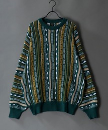 SITRY | 3D Crew neck sweater/3D クルーネック ニット(ニット/セーター)
