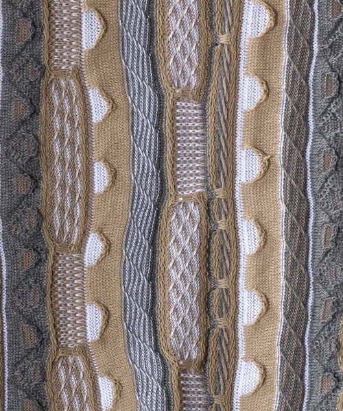 SITRY（シトリー）の「3D Crew neck sweater/3D クルーネック ニット（ニット/セーター・メンズ・ネイビー/ベージュ/ブラック/グリーン・M/L/XL）」の15枚目の写真