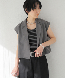 JOINT WORKS | 【COMMRE/コムル】テーラード ショートジレ(ベスト)