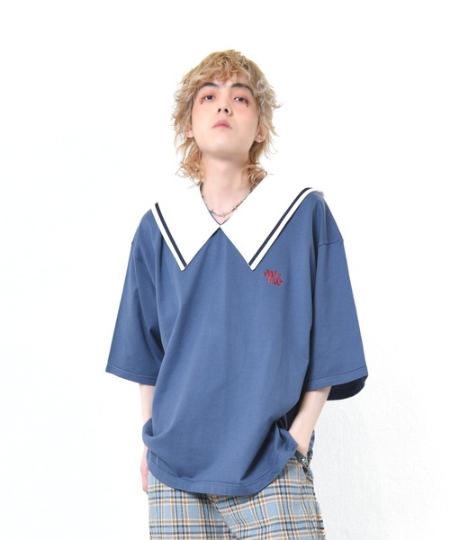 MILKBOY(ミルクボーイ)の「BIG COLLAR トップス(Tシャツ/カットソー・メンズ・B/C/A・FREE)」の2枚目の写真