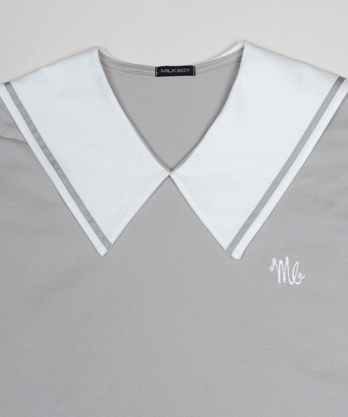 MILKBOY(ミルクボーイ)の「BIG COLLAR トップス(Tシャツ/カットソー・メンズ・B/C/A・FREE)」の8枚目の写真