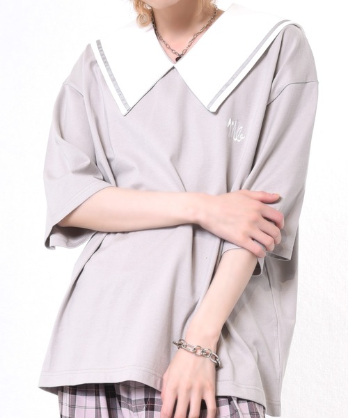 MILKBOY(ミルクボーイ)の「BIG COLLAR トップス(Tシャツ/カットソー・メンズ・B/C/A・FREE)」の17枚目の写真