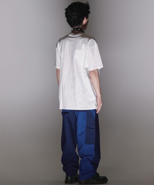 NICE GHOST CLUB（ナイスゴーストクラブ）の「A'GEM/9 × .kom『NICE GHOST CLUB/ナイスゴーストクラブ』NGC MAGIC GHOST TEE/マジックゴーストティーシャツ 半袖カットソー（Tシャツ/カットソー・レディース・パープル/ホワイト・M/L）」の10枚目の写真