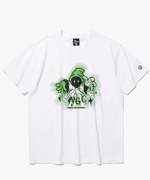 NICE GHOST CLUB（ナイスゴーストクラブ）の「A'GEM/9 × .kom『NICE GHOST CLUB/ナイスゴーストクラブ』NGC MAGIC GHOST TEE/マジックゴーストティーシャツ 半袖カットソー（Tシャツ/カットソー・レディース・パープル/ホワイト・M/L）」の13枚目の写真