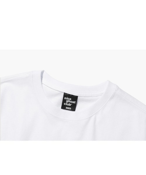 NICE GHOST CLUB（ナイスゴーストクラブ）の「A'GEM/9 × .kom『NICE GHOST CLUB/ナイスゴーストクラブ』NGC MAGIC GHOST TEE/マジックゴーストティーシャツ 半袖カットソー（Tシャツ/カットソー・レディース・パープル/ホワイト・M/L）」の15枚目の写真