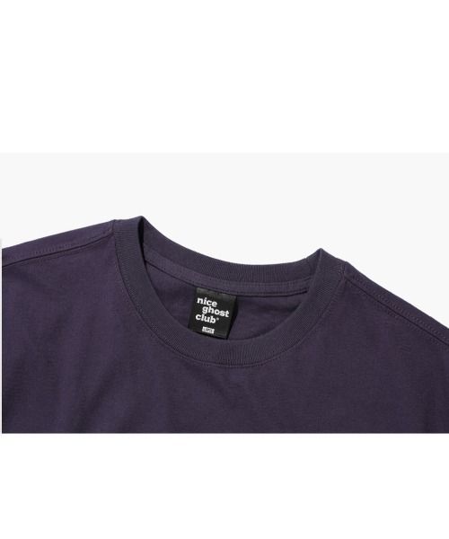 NICE GHOST CLUB（ナイスゴーストクラブ）の「A'GEM/9 × .kom『NICE GHOST CLUB/ナイスゴーストクラブ』NGC MAGIC GHOST TEE/マジックゴーストティーシャツ 半袖カットソー（Tシャツ/カットソー・レディース・パープル/ホワイト・M/L）」の5枚目の写真