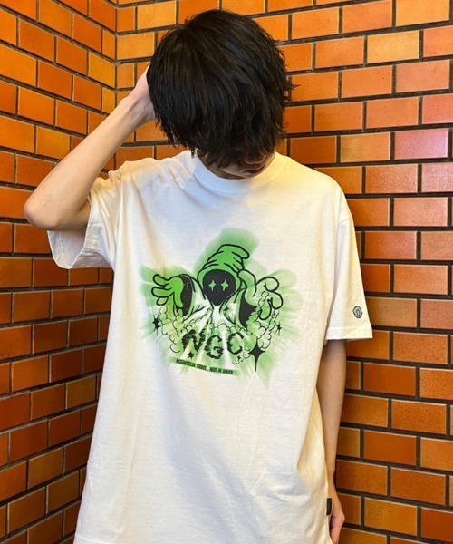 NICE GHOST CLUB（ナイスゴーストクラブ）の「A'GEM/9 × .kom『NICE GHOST CLUB/ナイスゴーストクラブ』NGC MAGIC GHOST TEE/マジックゴーストティーシャツ 半袖カットソー（Tシャツ/カットソー・レディース・パープル/ホワイト・M/L）」の22枚目の写真