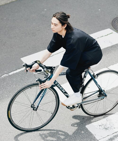 THOUSAND MILE（サウザンドマイル）の「《WEB限定》【THOUSAND MILE】別注セットアップ上下+巾着+ポーチ 4点セット（Tシャツ/カットソー・メンズ・ブラック/チャコールグレー/ネイビー・MEDIUM/LARGE）」の17枚目の写真