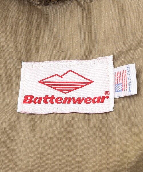 Battenwear(バテンウエア)の「Battenwear/バテンウエア PACKABLE TOTE/パッカブルトートバック/ショルダーバック/ハンドバック(トートバッグ・メンズ・ベージュ/ブラック・フリ-)」の8枚目の写真