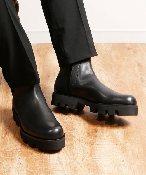 PADRONE（パドローネ）の「PADRONE パドローネ / INNERGORE BOOTS with 