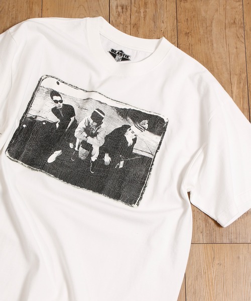 Insonnia PROJECTS(インソニアプロジェクト)の「Insonnia Projects インソニアプロジェクツ / Beastie Boys ビースティボーイズ ビッグシルエットプリントTシャツ バンドT(Tシャツ/カットソー・メンズ・ブラック/ホワイト・1/2/3)」の2枚目の写真