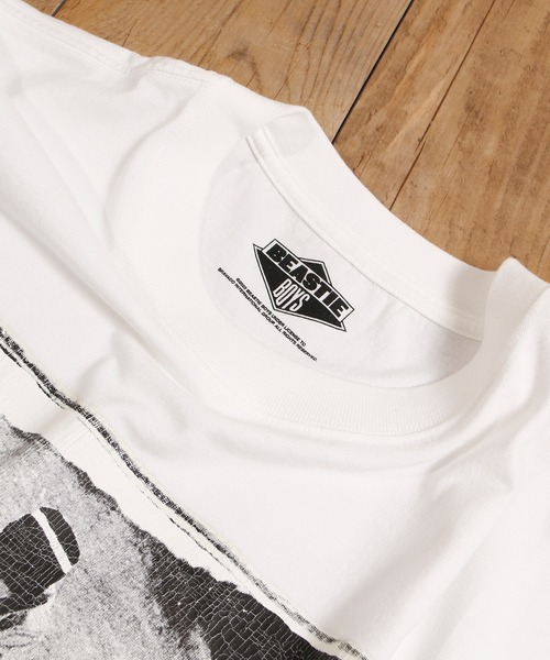 Insonnia PROJECTS(インソニアプロジェクト)の「Insonnia Projects インソニアプロジェクツ / Beastie Boys ビースティボーイズ ビッグシルエットプリントTシャツ バンドT(Tシャツ/カットソー・メンズ・ブラック/ホワイト・1/2/3)」の6枚目の写真