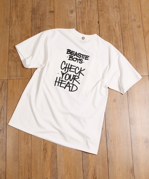 Insonnia PROJECTS(インソニアプロジェクト)の「Insonnia Projects インソニアプロジェクツ / Beastie Boys ビースティボーイズ ビッグシルエットプリントTシャツ バンドT(Tシャツ/カットソー・メンズ・ブラック/ホワイト・1/2/3)」の7枚目の写真