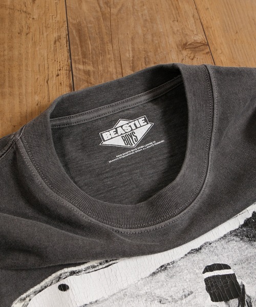 Insonnia PROJECTS(インソニアプロジェクト)の「Insonnia Projects インソニアプロジェクツ / Beastie Boys ビースティボーイズ ビッグシルエットプリントTシャツ バンドT(Tシャツ/カットソー・メンズ・ブラック/ホワイト・1/2/3)」の14枚目の写真