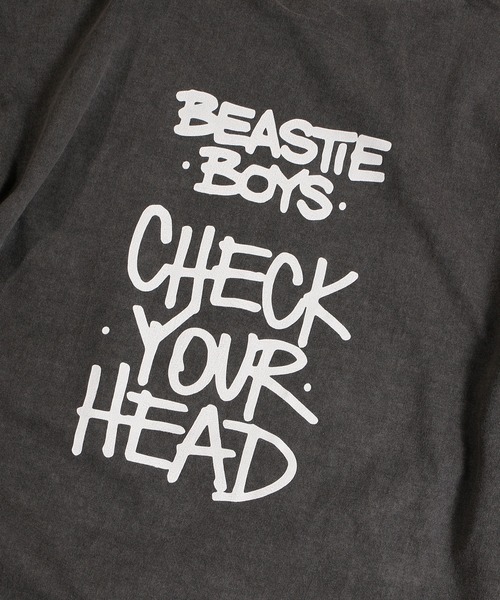 Insonnia PROJECTS(インソニアプロジェクト)の「Insonnia Projects インソニアプロジェクツ / Beastie Boys ビースティボーイズ ビッグシルエットプリントTシャツ バンドT(Tシャツ/カットソー・メンズ・ブラック/ホワイト・1/2/3)」の19枚目の写真