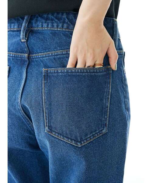 CRAFT STANDARD BOUTIQUE（クラフトスタンダードブティック）の「ストレートデニム（デニムパンツ・レディース・ライトインディゴブルー/インディゴブルー・L/M）」の9枚目の写真