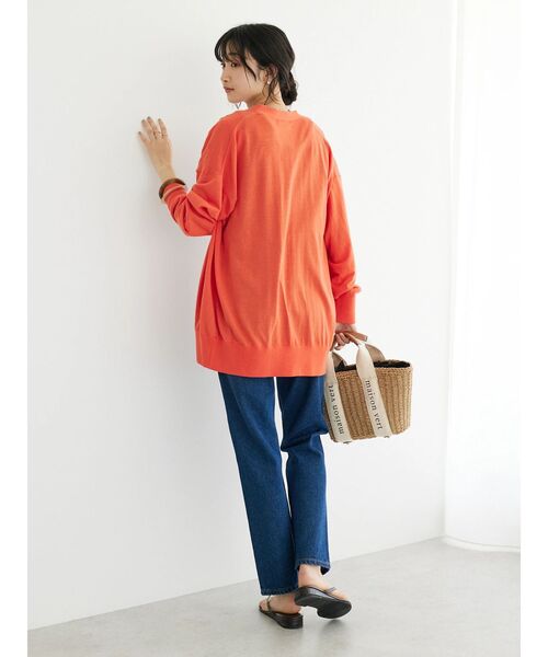 CRAFT STANDARD BOUTIQUE（クラフトスタンダードブティック）の「ストレートデニム（デニムパンツ・レディース・ライトインディゴブルー/インディゴブルー・L/M）」の14枚目の写真