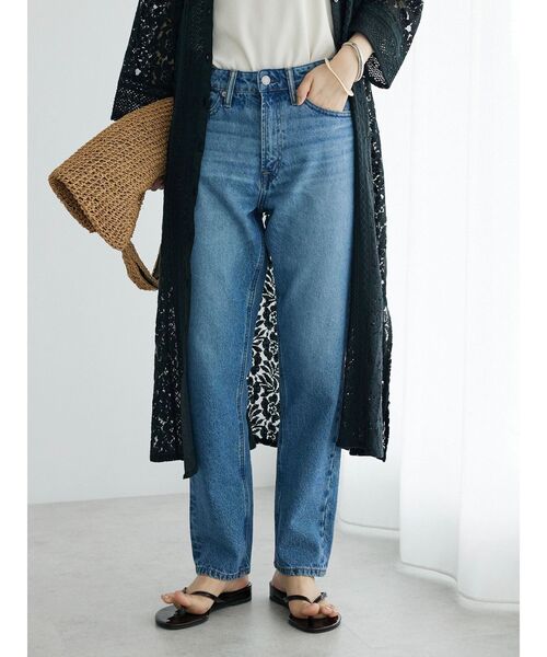 CRAFT STANDARD BOUTIQUE（クラフトスタンダードブティック）の「ストレートデニム（デニムパンツ・レディース・ライトインディゴブルー/インディゴブルー・L/M）」の19枚目の写真