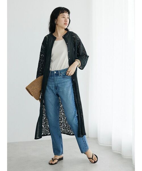 CRAFT STANDARD BOUTIQUE（クラフトスタンダードブティック）の「ストレートデニム（デニムパンツ・レディース・ライトインディゴブルー/インディゴブルー・L/M）」の21枚目の写真