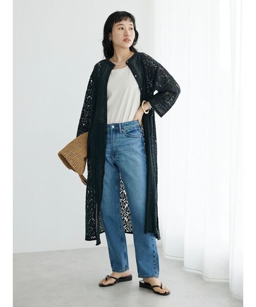 CRAFT STANDARD BOUTIQUE（クラフトスタンダードブティック）の「ストレートデニム（デニムパンツ・レディース・ライトインディゴブルー/インディゴブルー・L/M）」の22枚目の写真