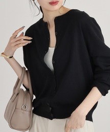 atONE（アットワン）の「atONE クルーネックカーディガン（カーディガン/ボレロ）」