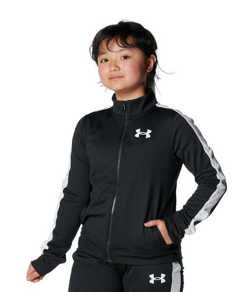 UNDER ARMOUR(アンダーアーマー)の「UAニット トラックスーツ(トレーニング/KIDS)(その他トップス・キッズ・ブラック系その他・150cm/130cm/140cm/160cm/120cm)」の1枚目の写真