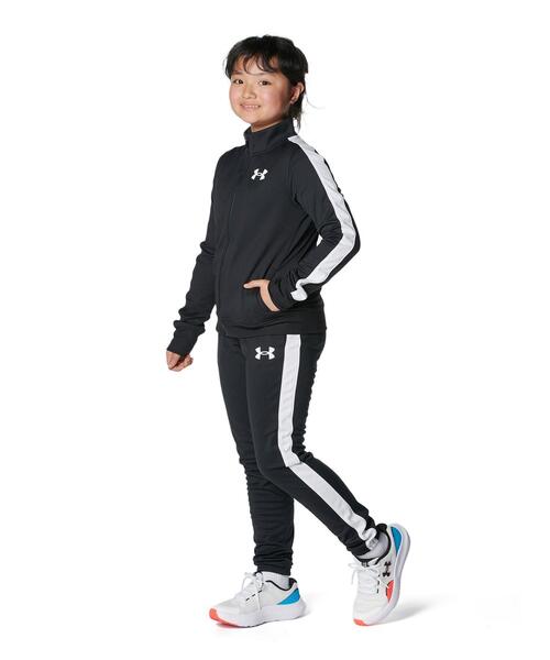 UNDER ARMOUR(アンダーアーマー)の「UAニット トラックスーツ(トレーニング/KIDS)(その他トップス・キッズ・ブラック系その他・150cm/130cm/140cm/160cm/120cm)」の2枚目の写真