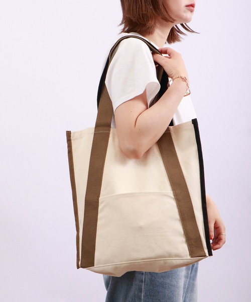 ROOTOTE(ルートート)の「ROOTOTE オーガニックコットンキャンバストートバッグ(トートバッグ・メンズ・アイボリー系1/アイボリー系2/アイボリー系3/アイボリー系・FREE)」の11枚目の写真