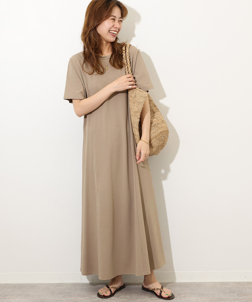 JOURNAL STANDARD relume（ジャーナルスタンダード　レリューム）の「フレアワンピース（ワンピース・レディース・ブラック/ベージュ・FREE）」の10枚目の写真